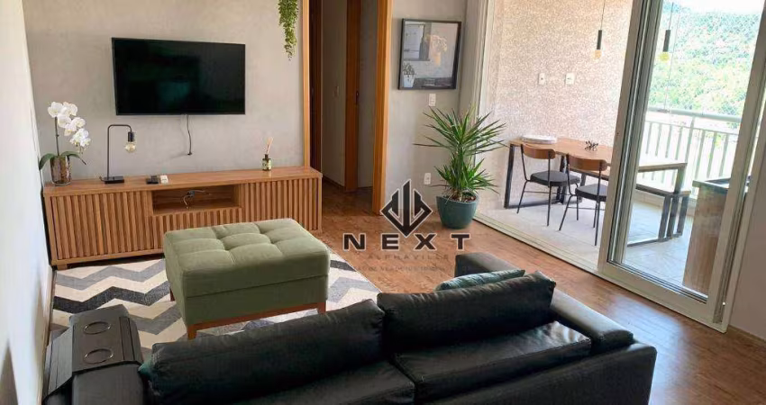 Apartamento com 2 dormitórios à venda, 72 m² por R$ 970.000,00 - Reserva Alpha Sítio - Santana de Parnaíba/SP