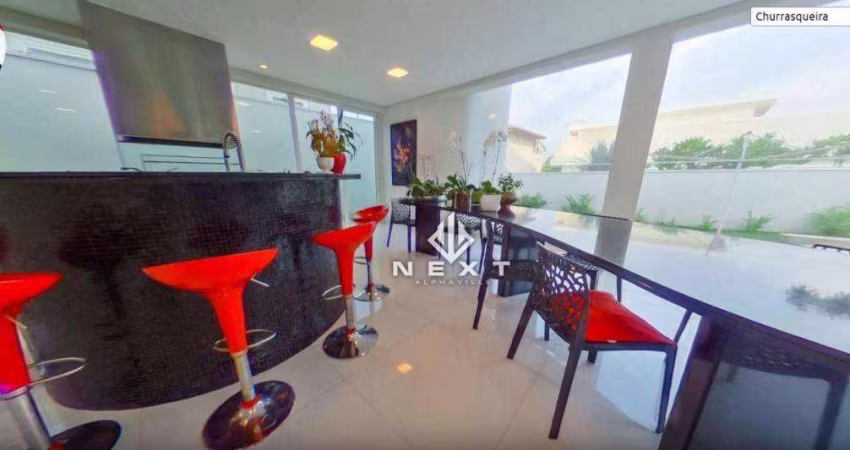 Casa com 5 dormitórios à venda, 573 m² por R$ 4.200.000 - Residencial Cinco (Alphaville) - Santana de Parnaíba/SP