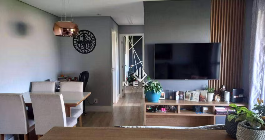 Apartamento com 2 dormitórios à venda, 60 m² por R$ 620.000 - Jardim Tupanci - Barueri/SP