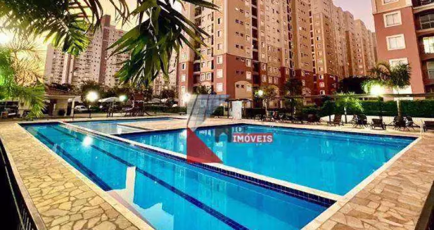 Apartamento com 2 dormitórios para alugar, 55 m² por r$ 2.013,12/mês - jardim nossa senhora do carmo - americana/sp