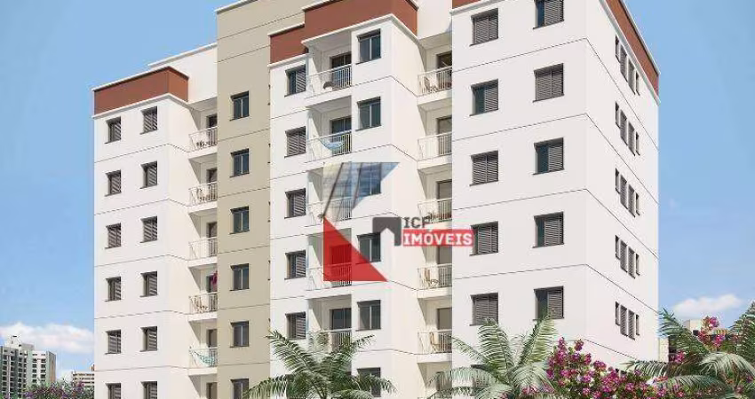 Apartamento com 2 dormitórios à venda, 50 m² por R$ 240.000,00 - Jardim Paulistano - Americana/SP