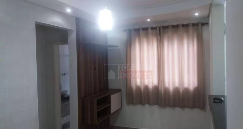 Apartamento com 2 dormitórios à venda, 50 m² por R$ 185.000,00 - Jardim Bertoni - Americana/SP