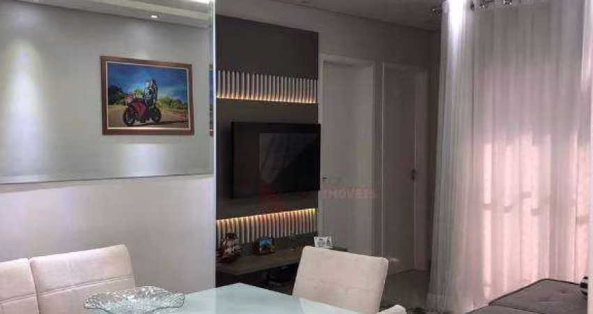 Apartamento com 2 dormitórios à venda, 52 m² por R$ 260.000 - Parque Planalto - Santa Bárbara D'Oeste/SP