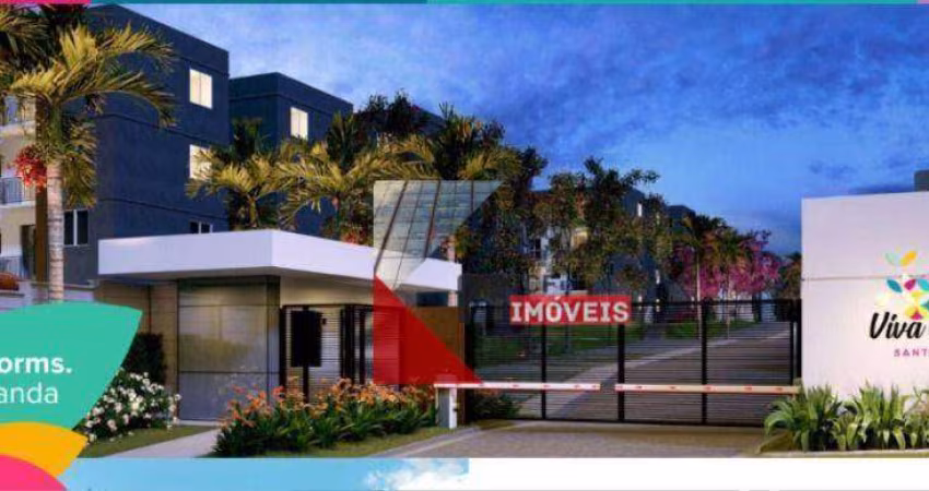 Apartamentos à venda 4 opções de plantas 41 m² e 43 m²  no Viva e Realize em Santa Barbara d´Oeste - SP
