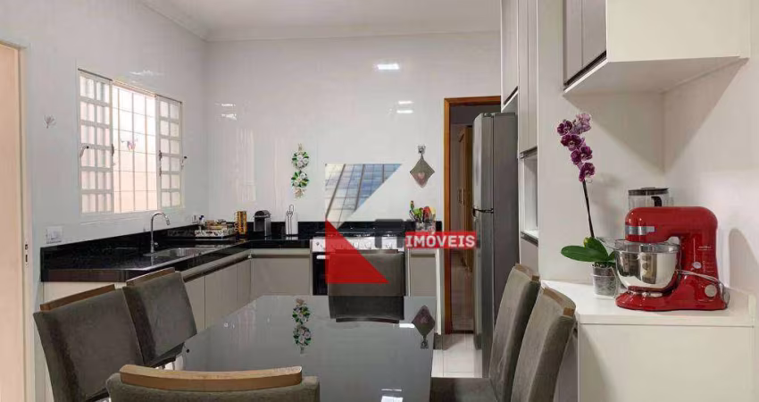 Casa com 2 dormitórios à venda por R$ 350.000,00 - Parque Planalto - Santa Bárbara D'Oeste/SP