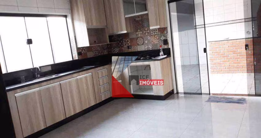 Casa com 3 dormitórios à venda, 193 m² por R$ 490.000,00 - Parque Residencial Rochelle - Santa Bárbara D'Oeste/SP