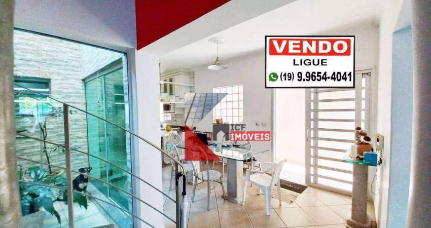 Casa com 3 dormitórios à venda, 188 m² por R$ 892.000 - Jardim Ipiranga - Americana/SP