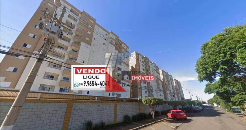 Apartamento com 2 dormitórios à venda, 58 m² por R$ 270.000 - Jardim Marajoara - Nova Odessa/SP