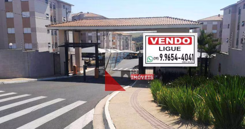 Apartamento com 2 dormitórios à venda, 50 m² por R$ 200.000 - Planalto do Sol II - Santa Bárbara D'Oeste/SP