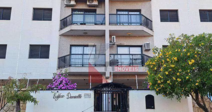 Apartamento com 3 dormitórios sendo 1 suite, para alugar, 122 m² por r$ 2.200/mês - são manoel - americana/sp