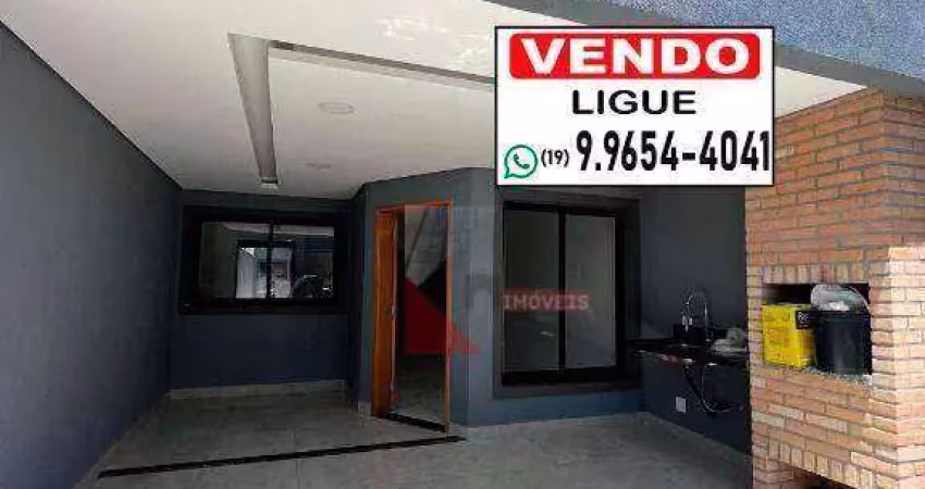 Casa com 3 dormitórios à venda, 110 m² por r$ 480.000 - jardim cândido bertini - santa bárbara d'oeste/sp