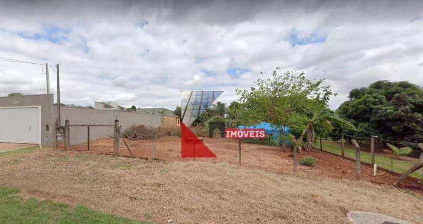 Terreno para alugar, 1.000 m² por r$ 1.300/mês - parque dos pinheiros - nova odessa/sp