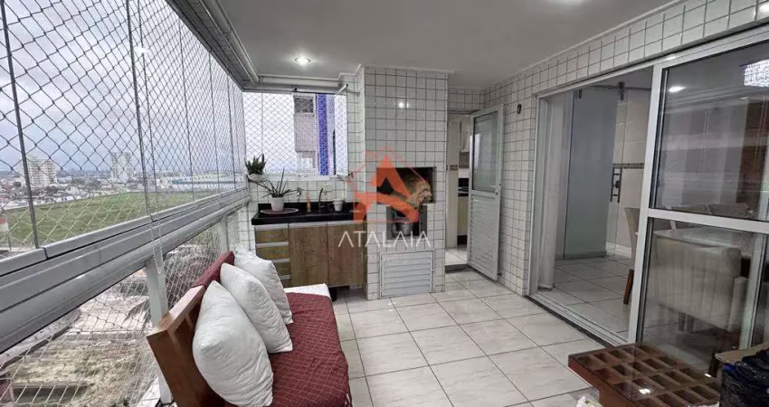 Apartamento com 3 dorms, guilhermina, praia grande - r$ 899 mil, cod: 2075