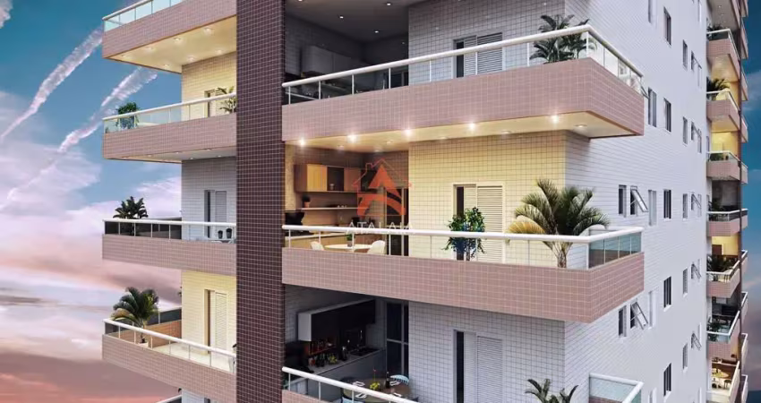 Apartamento com 2 dorms, real, praia grande - r$ 675 mil, cod: 2298