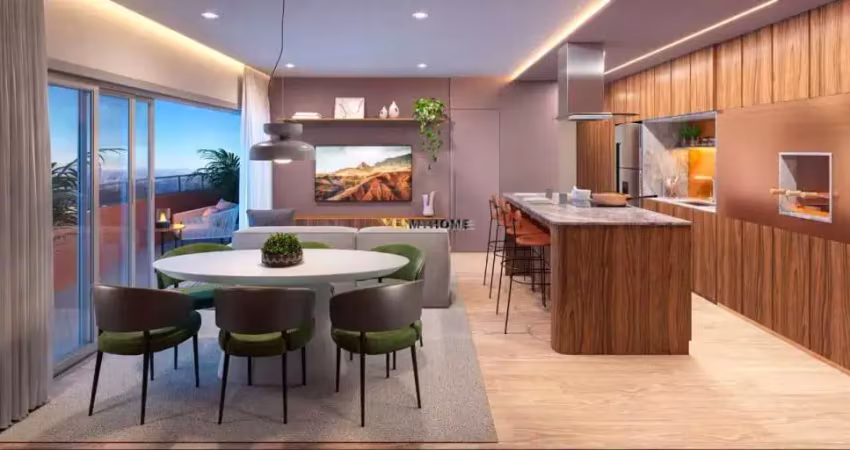 Apartamento no condomínio Qoya  com 56,14 m² - Batel, Curitiba/PR - AP8895