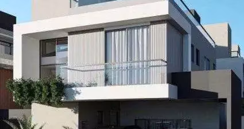 Sobrado alto padrão com 3 suítes e quintal amplo em santa felicidade