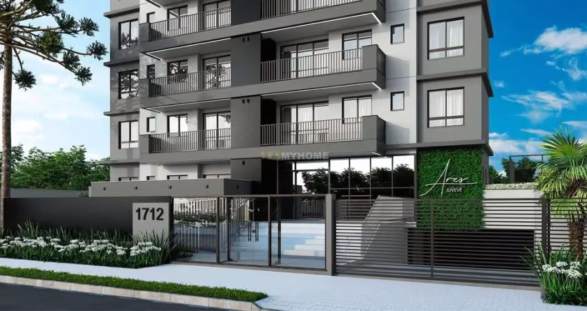 Apartamento novo com 2 quartos, 1 vaga de garagem no juvevê - curitiba - 2123