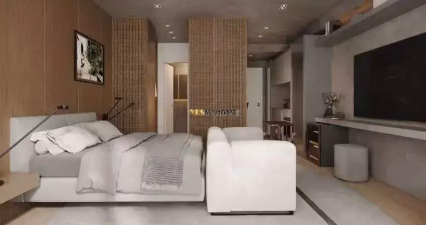 Studio novo à venda em frente ao parque barigui no ecoville - curitiba - 47885