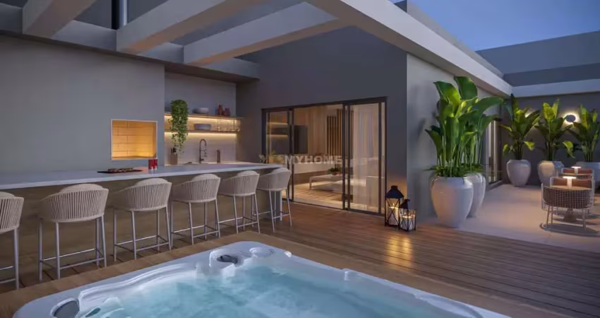 Cobertura duplex 4 suítes - conceito home & wellness - no cabral