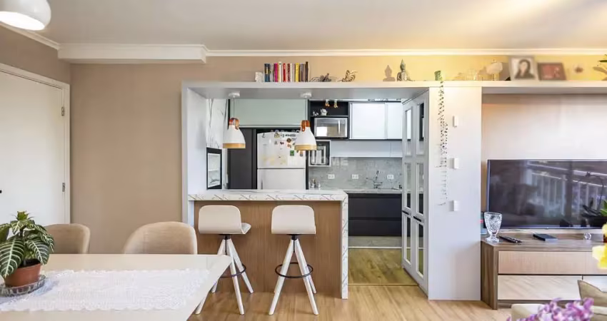 Apartamento com 2 quartos e 2 vagas de garagem no portão - curitiba pr - 41508