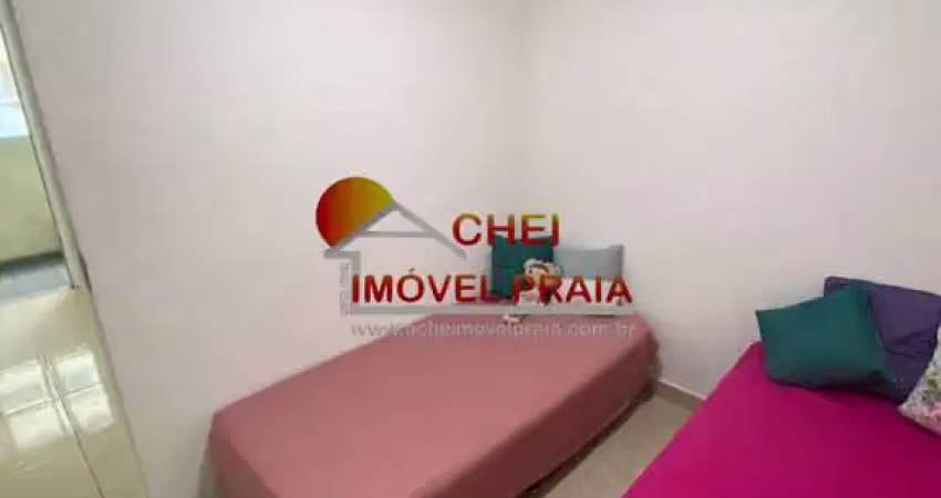 Apartamento pé na areia da guilhermina, praia grande/sp