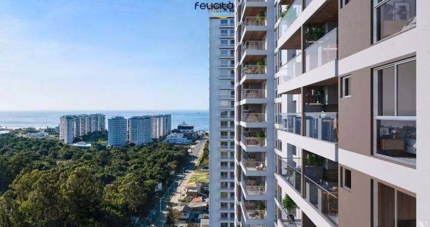 Apartamento à venda na Praia Brava com 2 suítes
