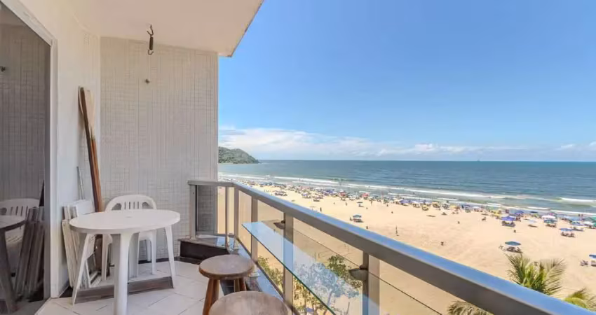 Apartamento frente mar à venda no ed. londrina no centro de balneário camboriú