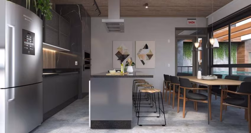 Apartamento com 2 dormitórios no L’Aquamarine Residence no bairro Fazenda, Itajaí - SC