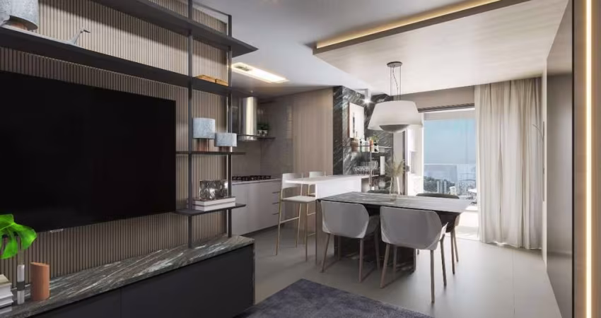 Apartamento com 2 dormitórios no Condomínio Essência Residence no bairro Fazenda em Itajaí - SC