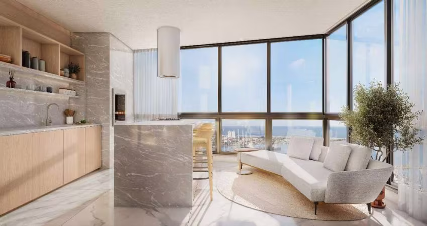 Residencial Frontemare – Apartamento de 3 Suítes com 175,19 m² Privativos e Vista Incomparável