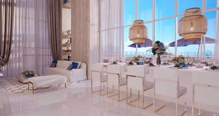 Apartamento frete mar à venda no Ed. Boreal Tower em Balneário Camboriú
