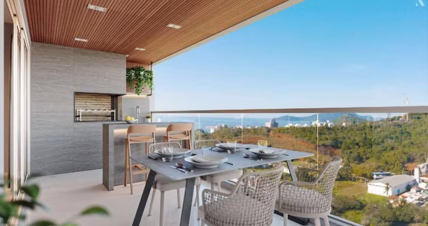 Apartamento à venda em fase de constução com 02 suítes na Praia Brava.
