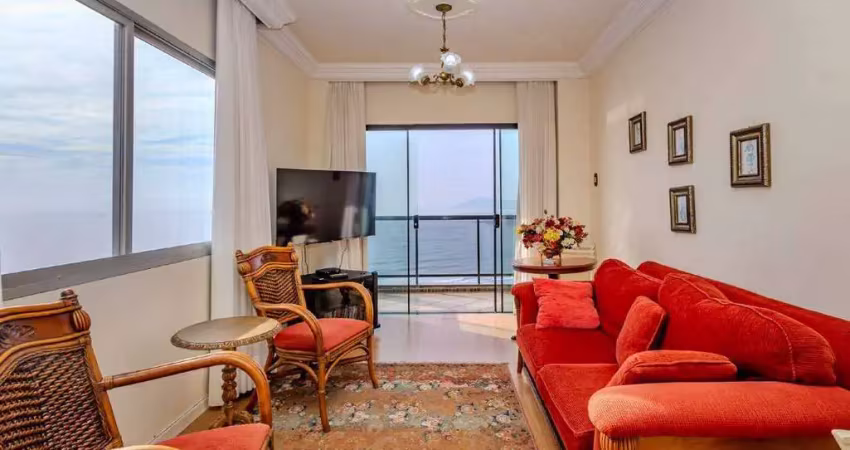 Apartamento frente mar com 3 suítes a venda no ed. concorde
