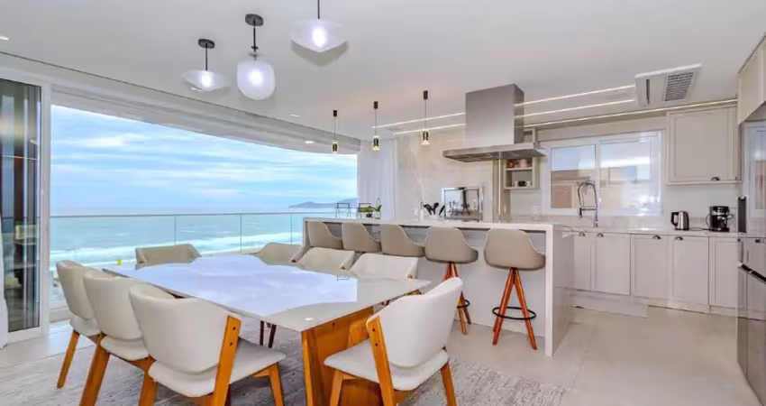 Apartamento com vista mar a venda na praia brava em itajaí