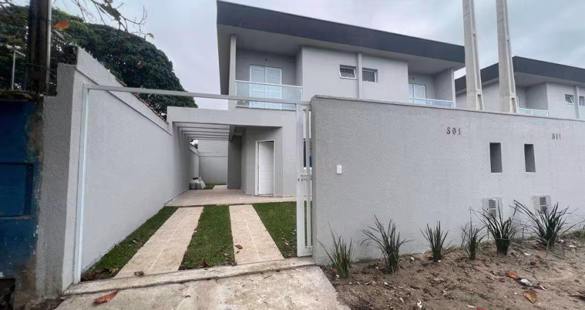 Sobrado com 2 dormitórios, 75 m² - venda por R$ 550.000,00 ou aluguel por R$ 2.500,00/mês - Indaiá - Bertioga/SP