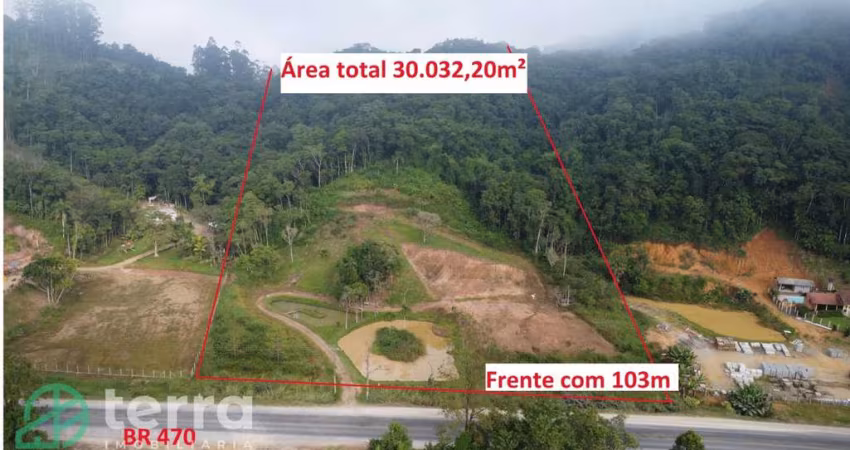 Terreno comercial à venda no Diamante, Rodeio 