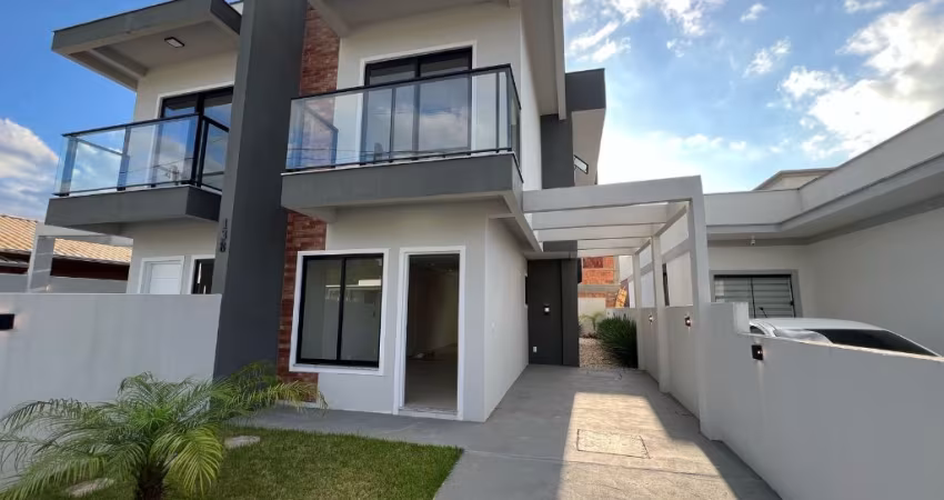 Sobrado com 2 dormitórios sendo 2 suítes, 99 m² por R$ 550.000,00 - Forquilhas - São José/SC