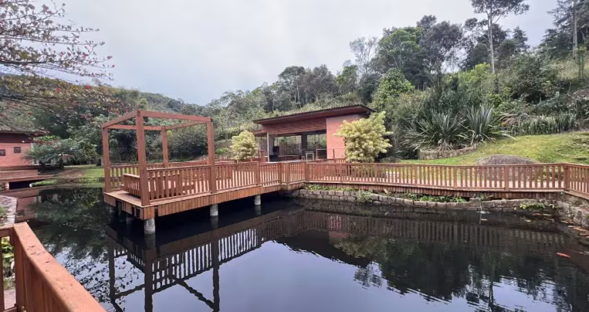 Sítio espetacular com 4 dormitórios à venda, 140000 m²  - pagará - santo amaro da imperatriz/sc