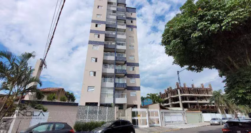 Apartamento com 2 dormitórios à venda, 54 m² por R$ 365.000,00 - Mirim - Praia Grande/SP