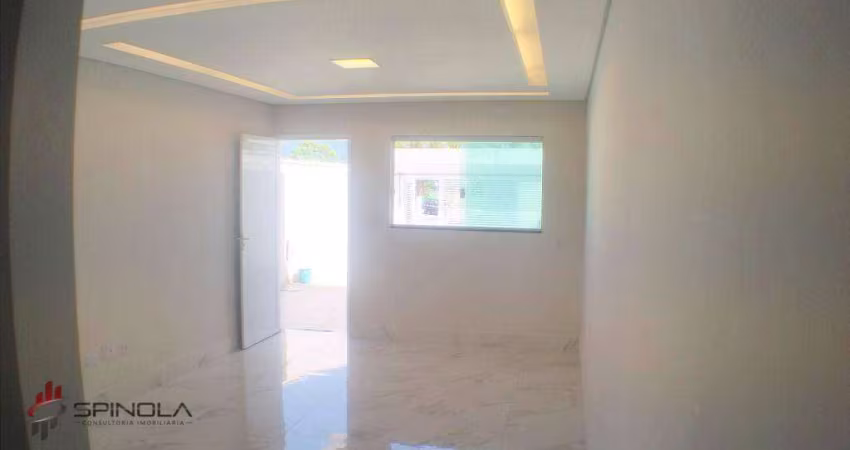 Sobrado com 2 dormitórios à venda, 80 m² por R$ 490.000,00 - Caiçara - Praia Grande/SP