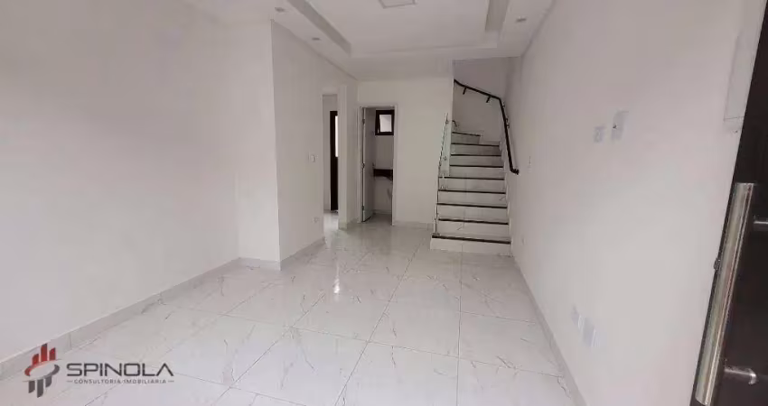 Sobrado com 2 dormitórios à venda, 105 m² por R$ 540.000,00 - Aviação - Praia Grande/SP