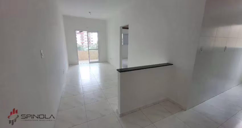 Apartamento com 2 dormitórios à venda, 52 m² por R$ 375.000,00 - Caiçara - Praia Grande/SP