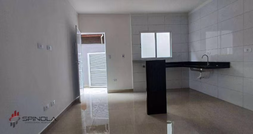 Casa com 2 dormitórios à venda, 70 m² por R$ 450.000,00 - tude basto - Praia Grande/SP