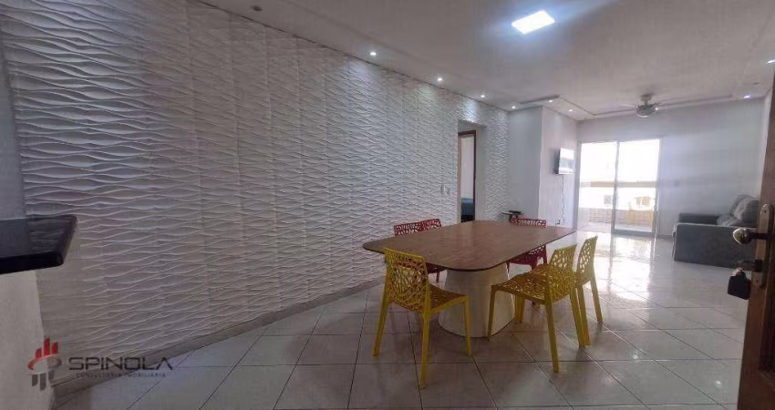 Apartamento com 3 dormitórios à venda, 100 m² por R$ 670.000,00 - Tupi - Praia Grande/SP