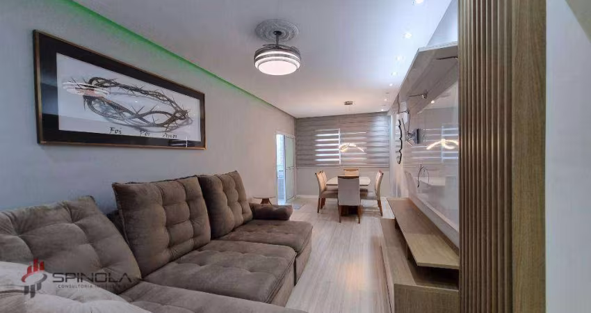 Apartamento com 2 dormitórios à venda, 100 m² por R$ 690.000,00 - Ocian - Praia Grande/SP