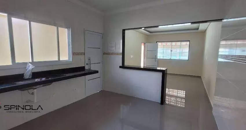 Casa com 2 dormitórios à venda, 110 m² por r$ 585.000,00 - maracanã - praia grande/sp