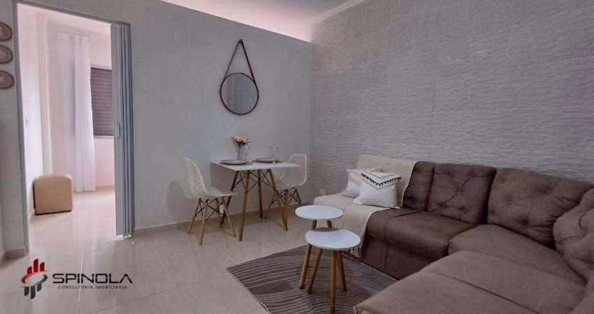 Kitnet com 1 dormitório à venda, 38 m² por R$ 245.000,00 - Aviação - Praia Grande/SP