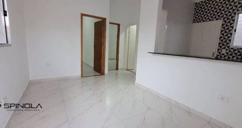 Casa com 2 dormitórios à venda, 70 m² por R$ 410.000,00 - Maracanã - Praia Grande/SP