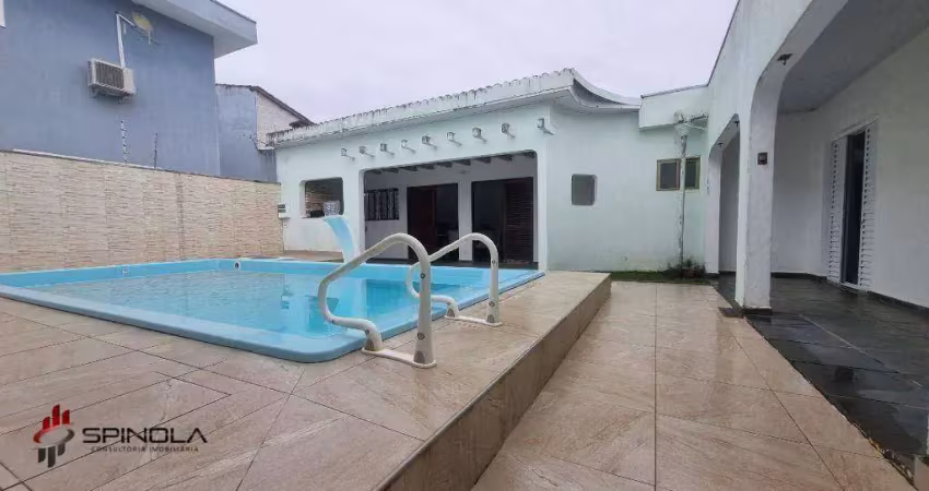 Casa com 5 dormitórios à venda, 210 m² por r$ 900.000,00 - solemar - praia grande/sp