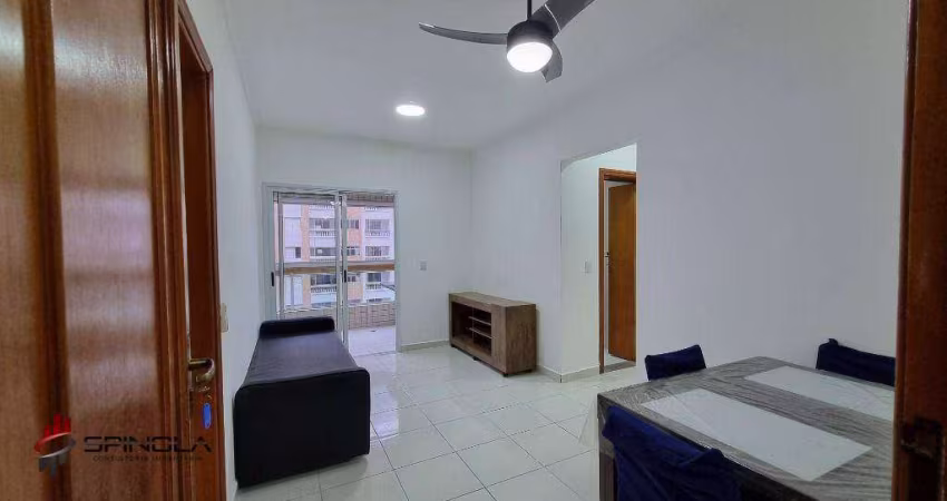 Apartamento com 1 dormitório à venda, 49 m² por R$ 355.000,00 - Tupi - Praia Grande/SP